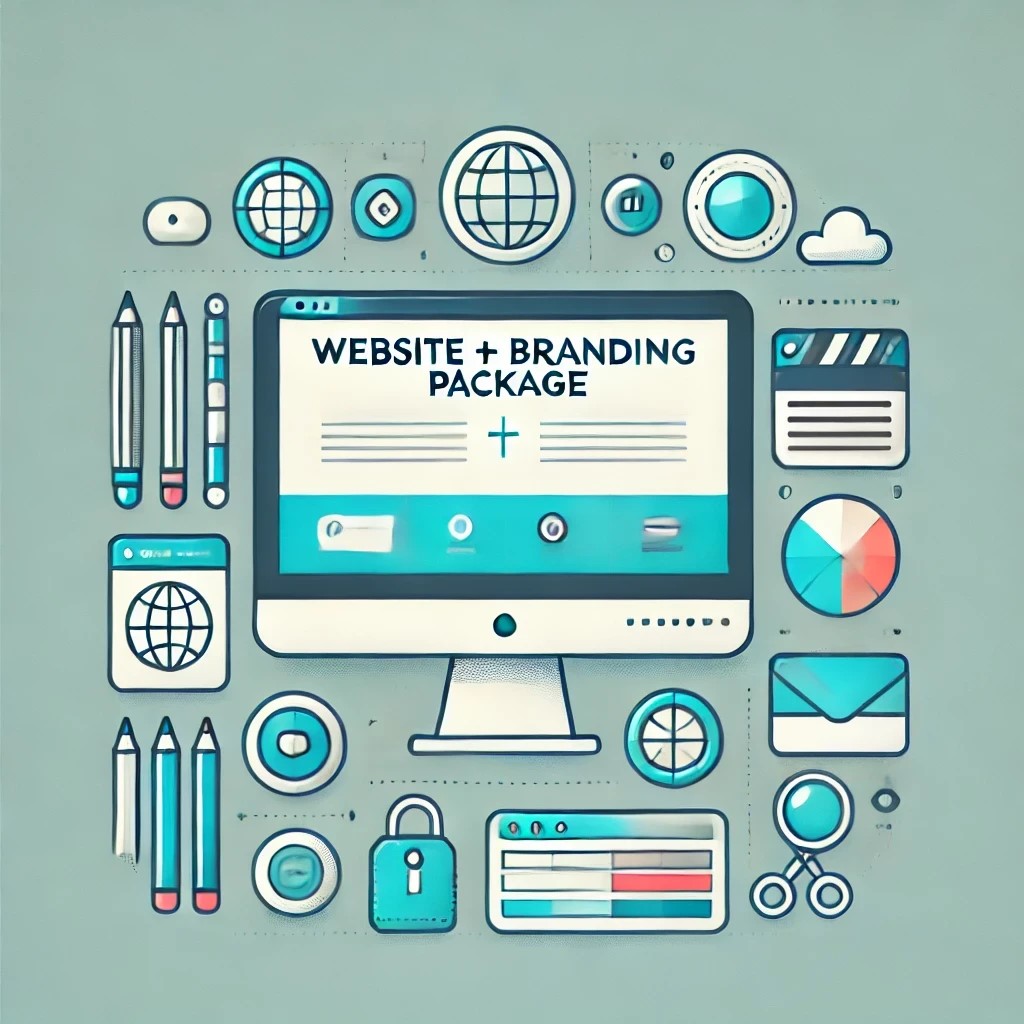Produkt Grafik für Webseite plus Branding