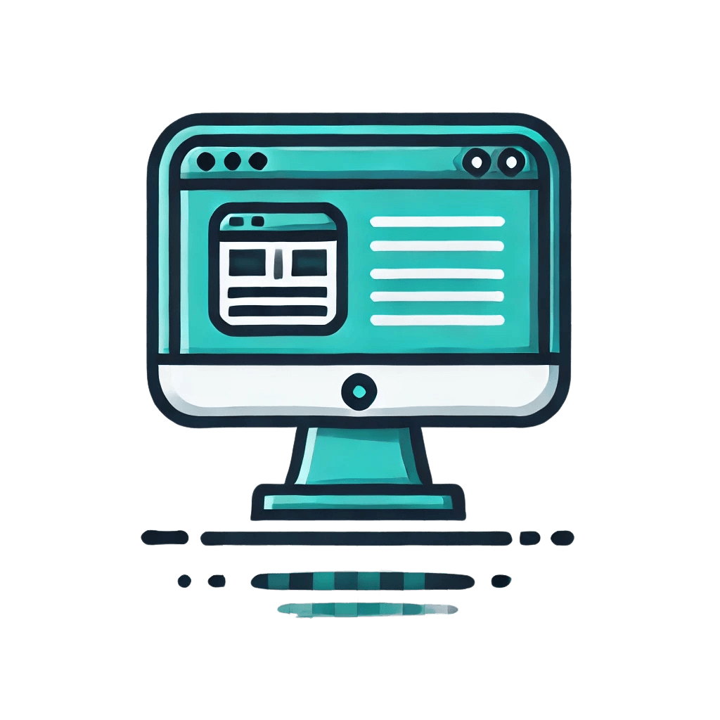 Grafik Icon für den Leistungsbereich Webdesign